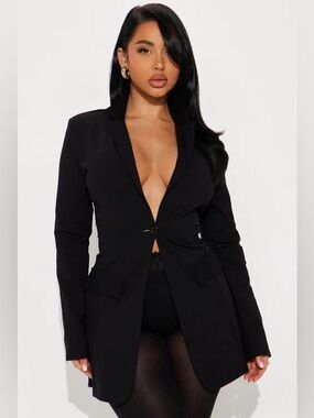 Fashion Nova Black Blazer